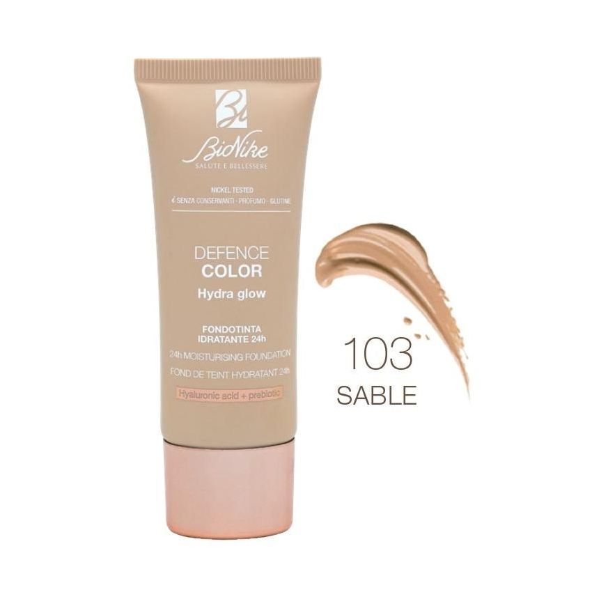 Bionike Defence Color Hydra Glow Fondotinta 103 Sable - 30ml