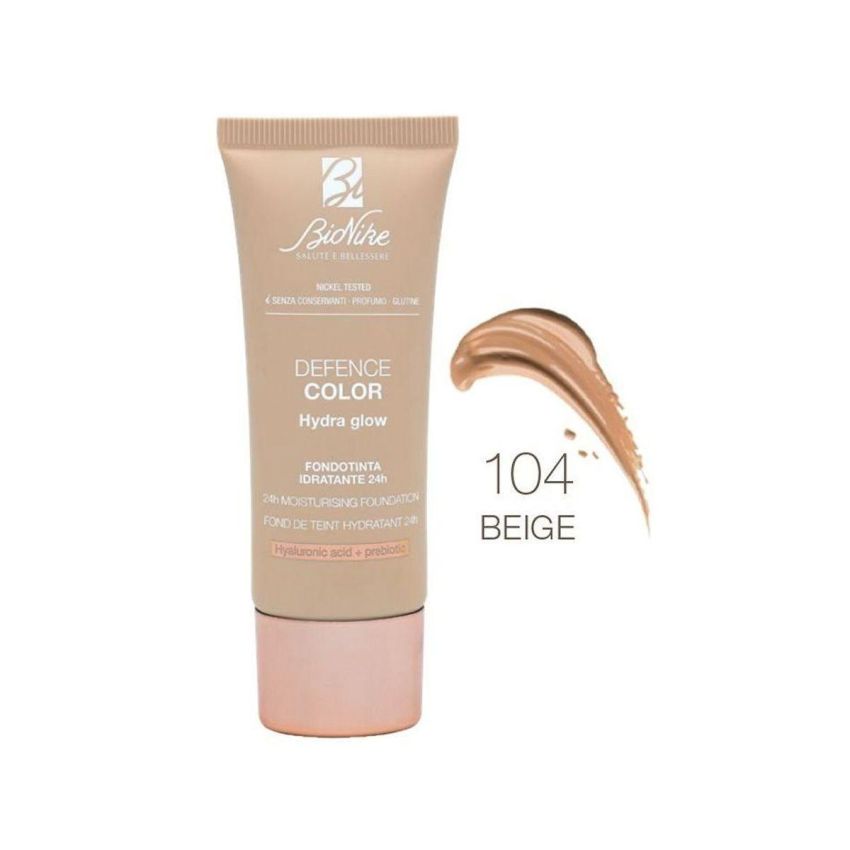 Bionike Defence Color Hydra Glow Fondotinta 104 Beige - 30ml