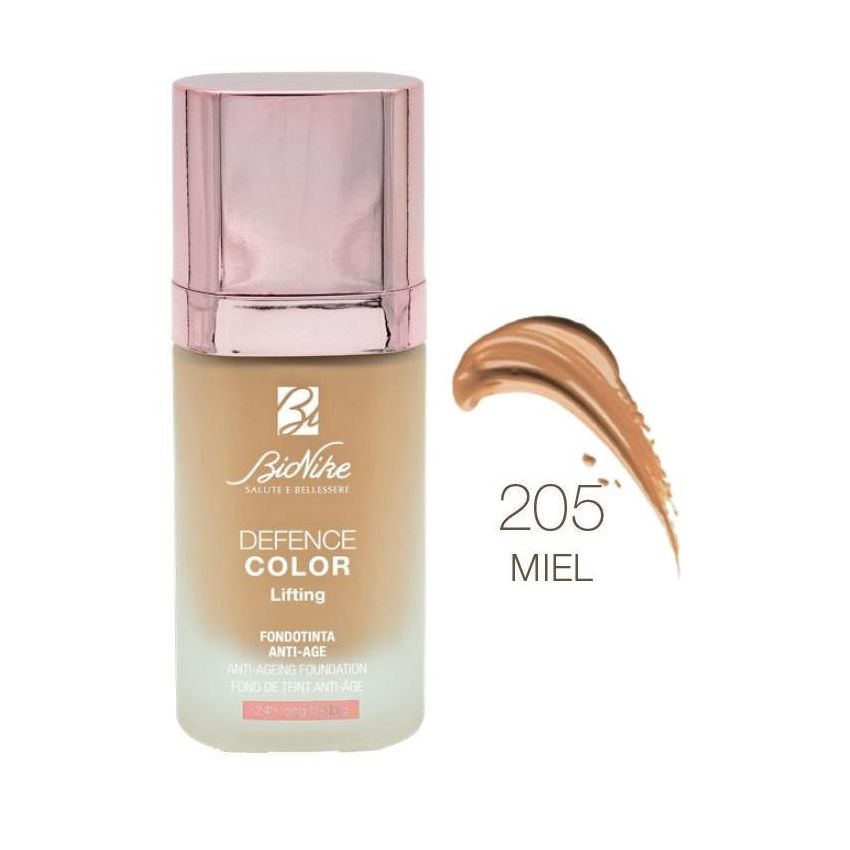Bionike Defence Color Lifting Foundation in Miel 205 - 30ml