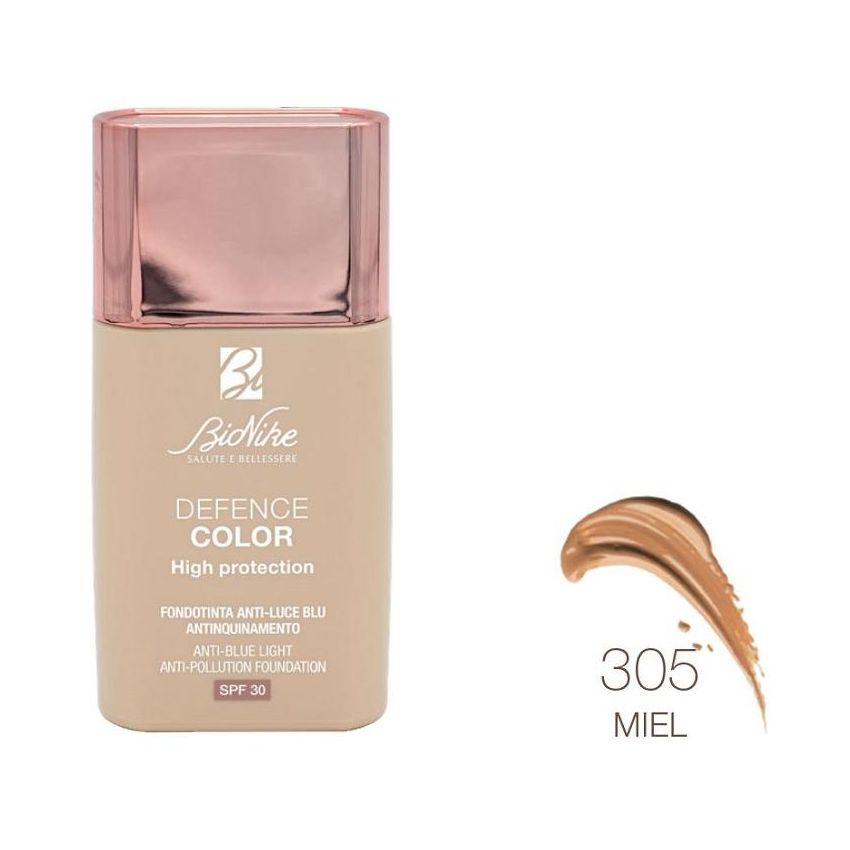Bionike Defence Color High Protection Foundation Miel 305, 30ml