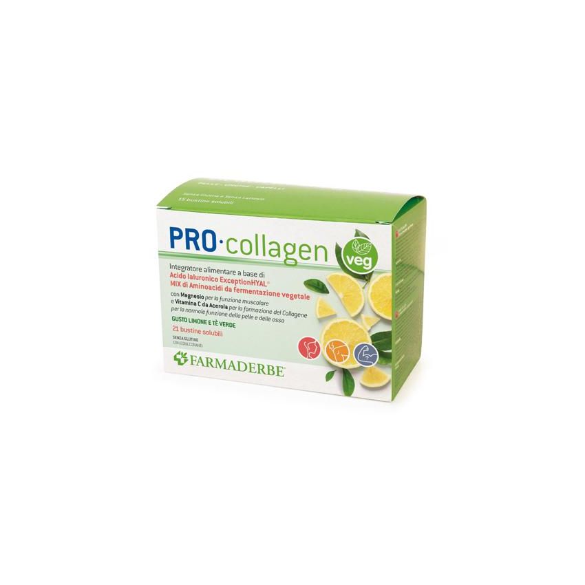 Pro Collagen Veg: Integratore di Collagene Vegetale in 21 Bustine