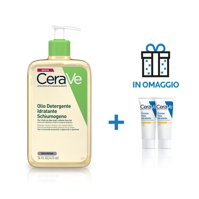 Olio Detergente Idratante Cerave da 473ml