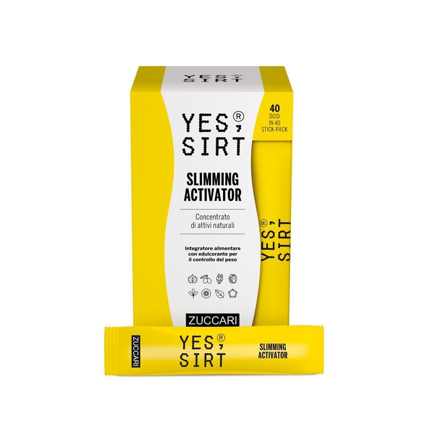 Yes Sirt Active Slimming Supplement - 40 Pacchetti da 2,5g
