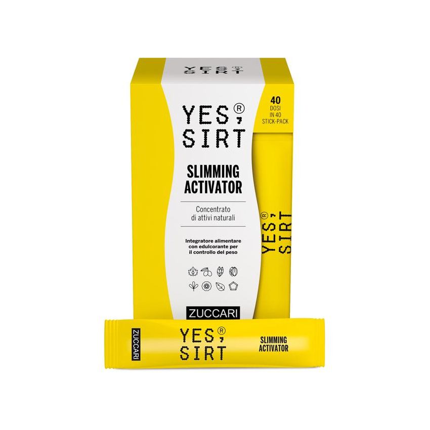 Yes Sirt Active Slimming Supplement - 40 Pacchetti da 2,5g