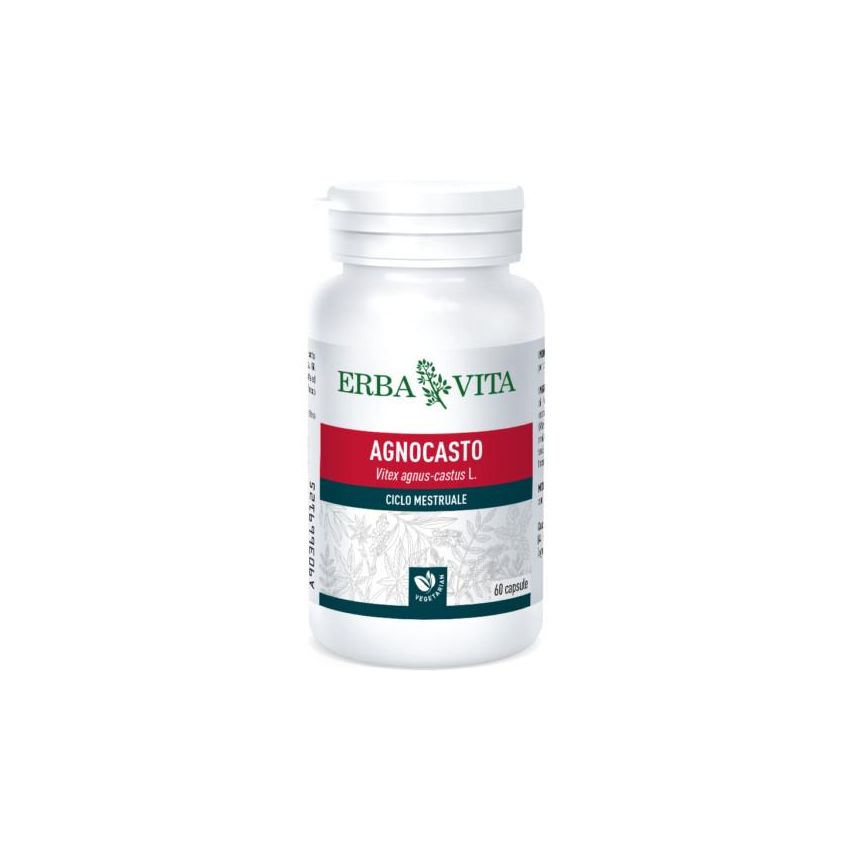Erba Vita Agnocasto - Integratore Naturale in 60 Capsule