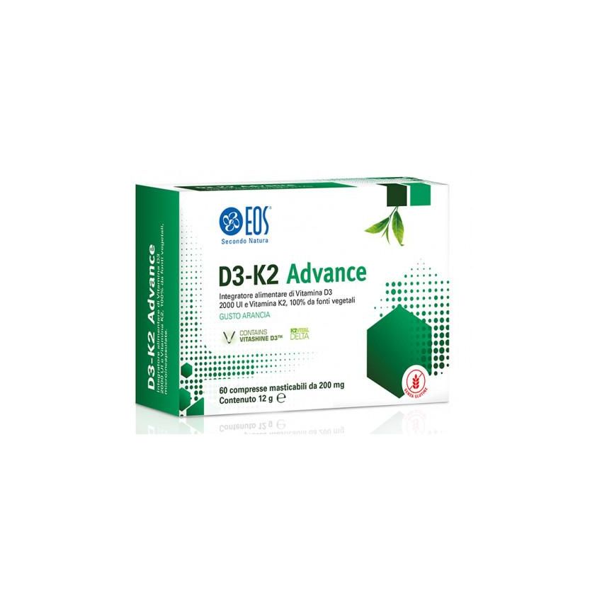 Advanced Eos D3-K2 Chewable Tablets - Confezione da 60