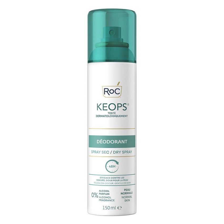 Roc Keops Spray Deodorante Secco 150ml