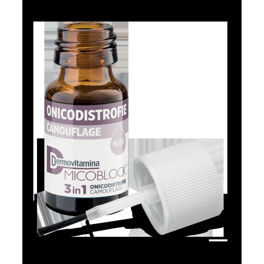 Dermovitamina Micoblock 3-in-1 Camouflage per Onicodistrofie, 8ml