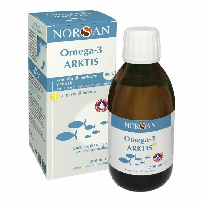 Norsan Omega 3 Arktis - Olio di Pesce Premium 200ml