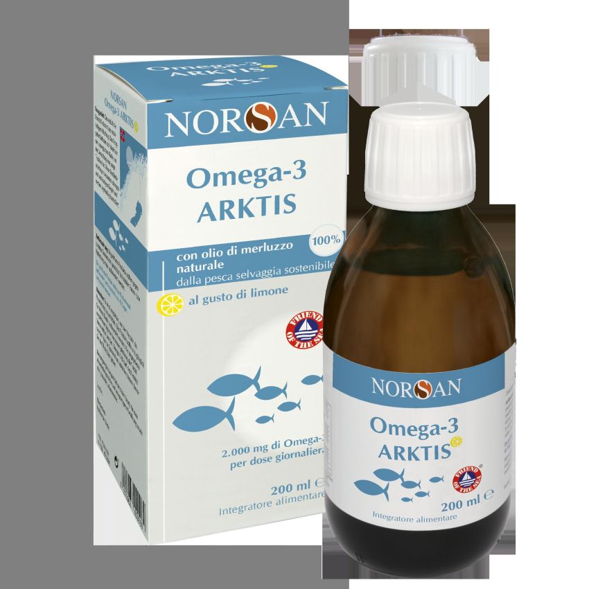Norsan Omega 3 Arktis - Olio di Pesce Premium 200ml