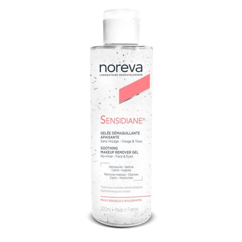 Gel Struccante Lenitivo Sensidiane di Noreva - 200ml