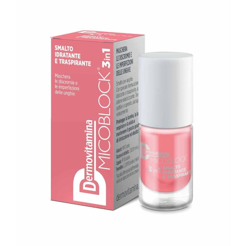 Dermovitamina Micoblock 3-in-1 Smalto Rosa Protettivo, 5ml