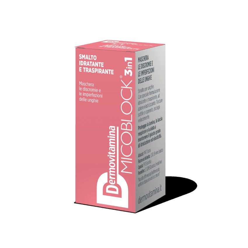 Dermovitamina Micoblock 3-in-1 Smalto Rosa Protettivo, 5ml