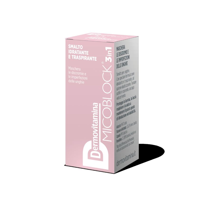 Dermovitamina Micoblock 3-in-1 Smalto Rosa Pallido - 5ml