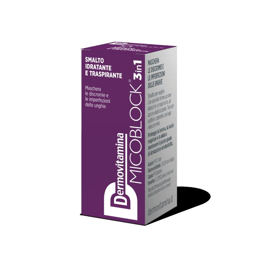 Dermovitamina Micoblock Smalto 3-in-1, Viola, 5ml