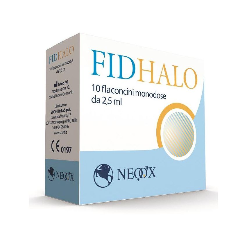 Fidhalo Set di 10 Flaconcini Monodose da 2,5 ml