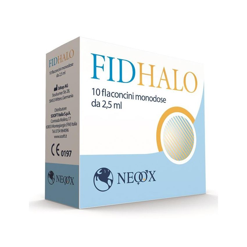 Fidhalo Set di 10 Flaconcini Monodose da 2,5 ml