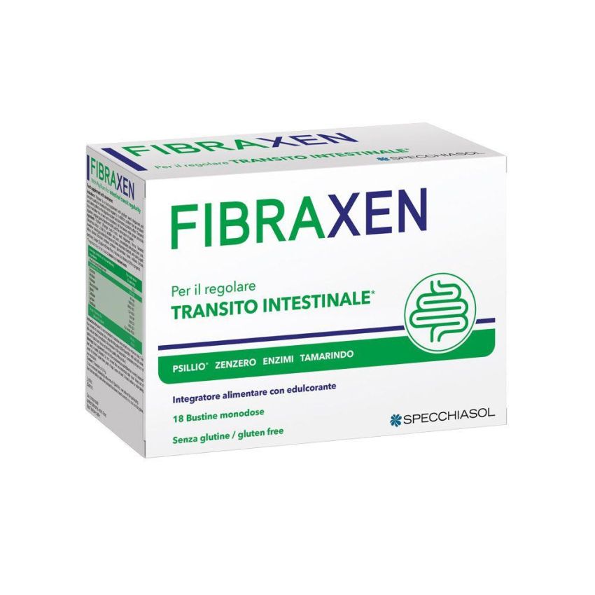Fibraxen - Supplemento di Fibra in Bustine - Confezione da 18