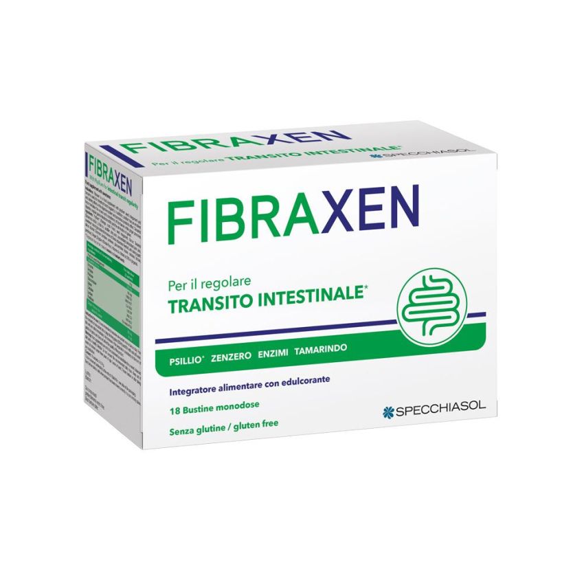 Fibraxen - Supplemento di Fibra in Bustine - Confezione da 18