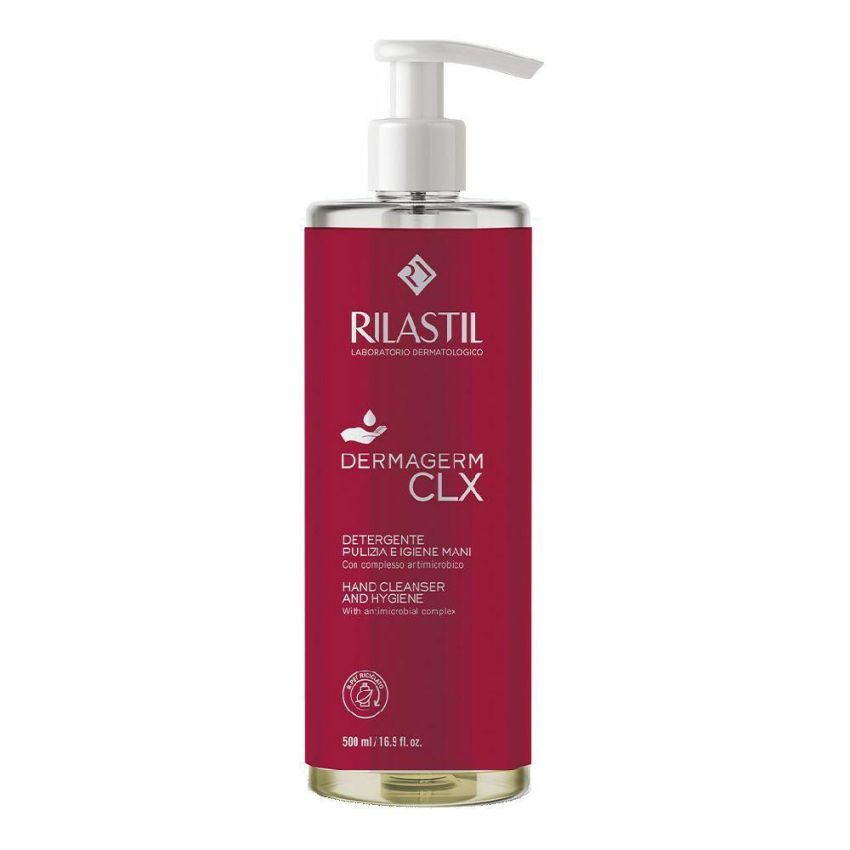 Rilastil Dermagerm CLX - Detergente Antimicrobico per Mani 500ml
