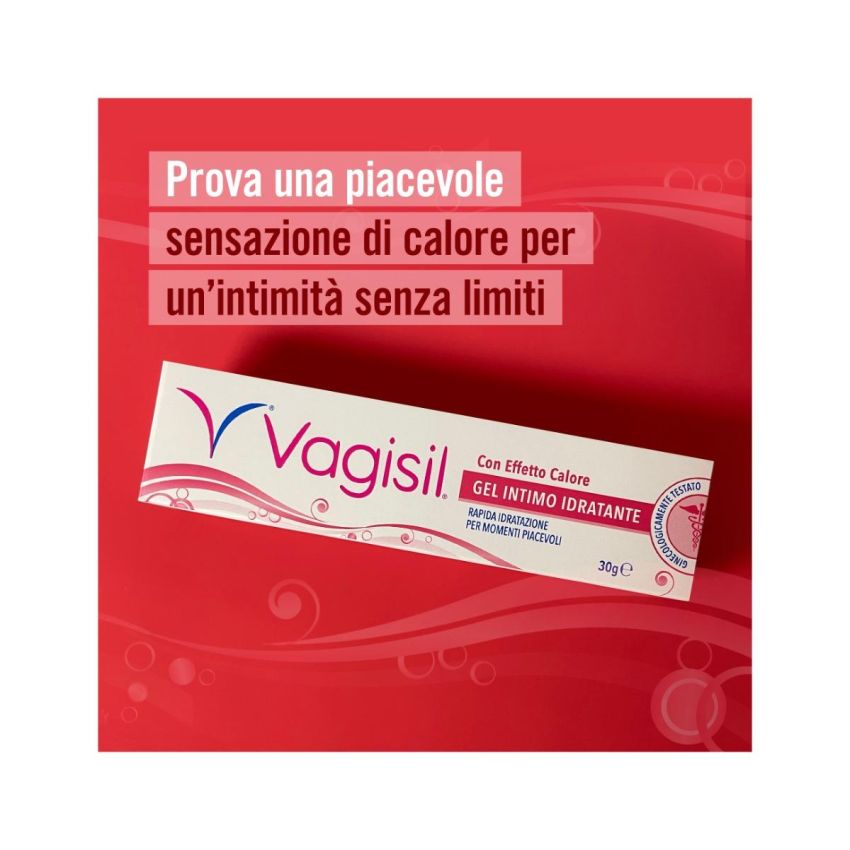 Vagisil Gel Idratante Intimo con Effetto Calore, 30g