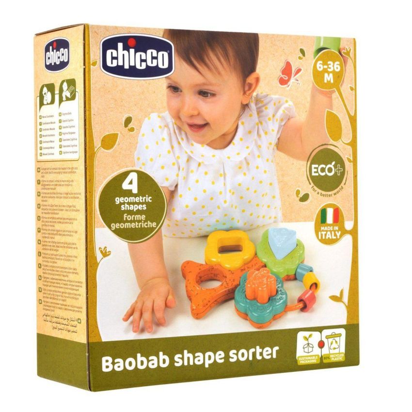 Chicco Eco+ Baobab Shape Sorting Game
