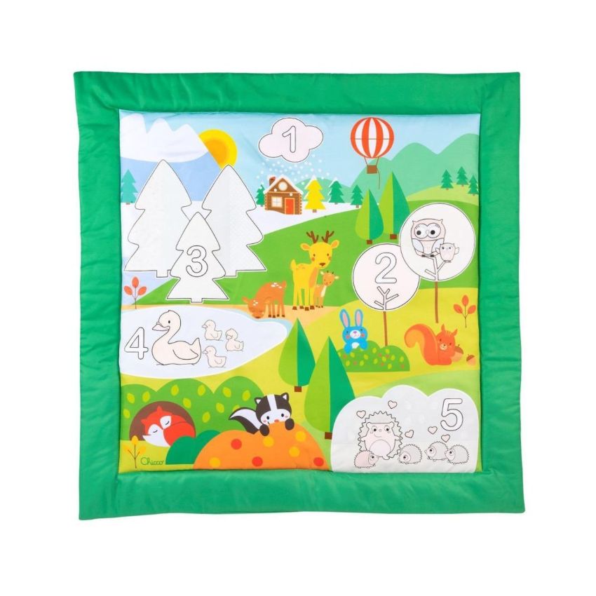 Chicco Tappeto Educativo con Colori e Numeri per Bambini di 2 Anni+
