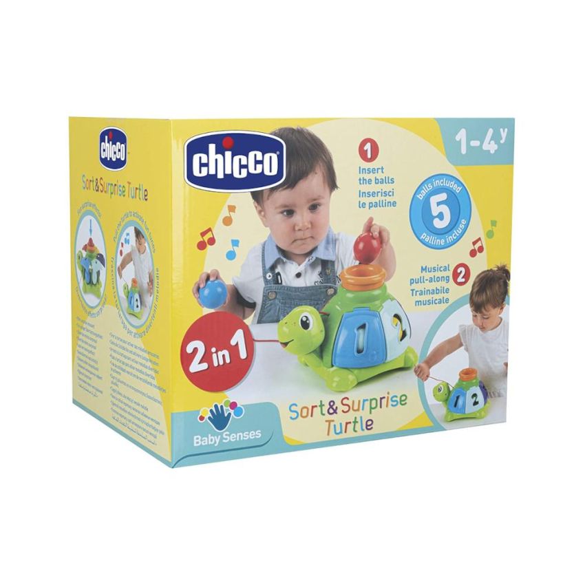 Chicco Tartaruga Incastra e Tira, Gioco Educativo