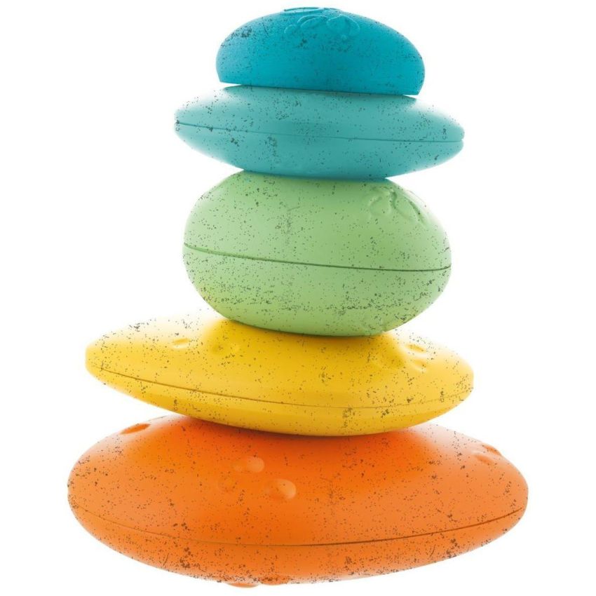 Chicco Gioco Bilanciamento delle Pietre per Bambini dai 6 ai 36 Mesi