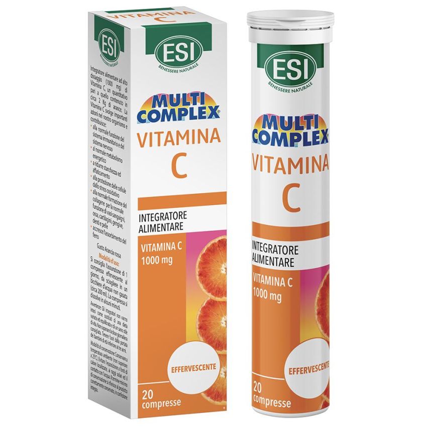 Esi Multicomplex Vitamina C - Integratore Alimentare 20 Compresse