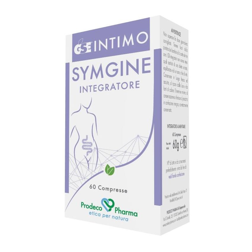 GSE Intimo Symgine - Integratore per la Salute Intima, 60 Compresse
