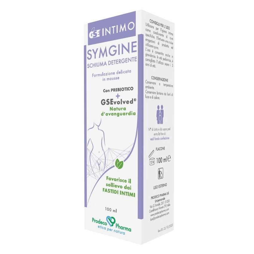 Symgine GSE Intimo Schiuma - Detergente Intimo Naturale 100ml