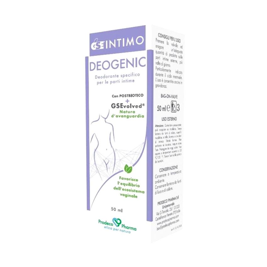 GSE Intimo Deogenic 50ml - Detergente Intimo Naturale