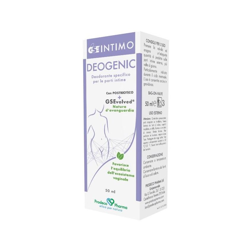 GSE Intimo Deogenic 50ml - Detergente Intimo Naturale