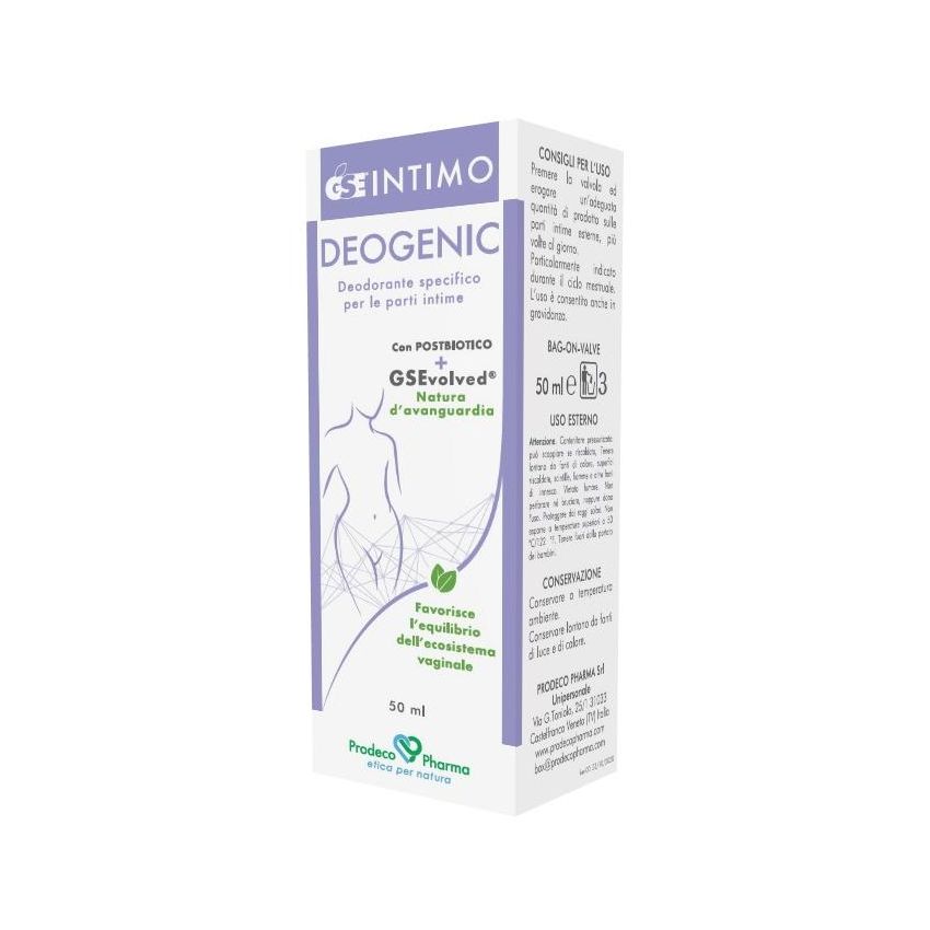 GSE Intimo Deogenic 50ml - Detergente Intimo Naturale