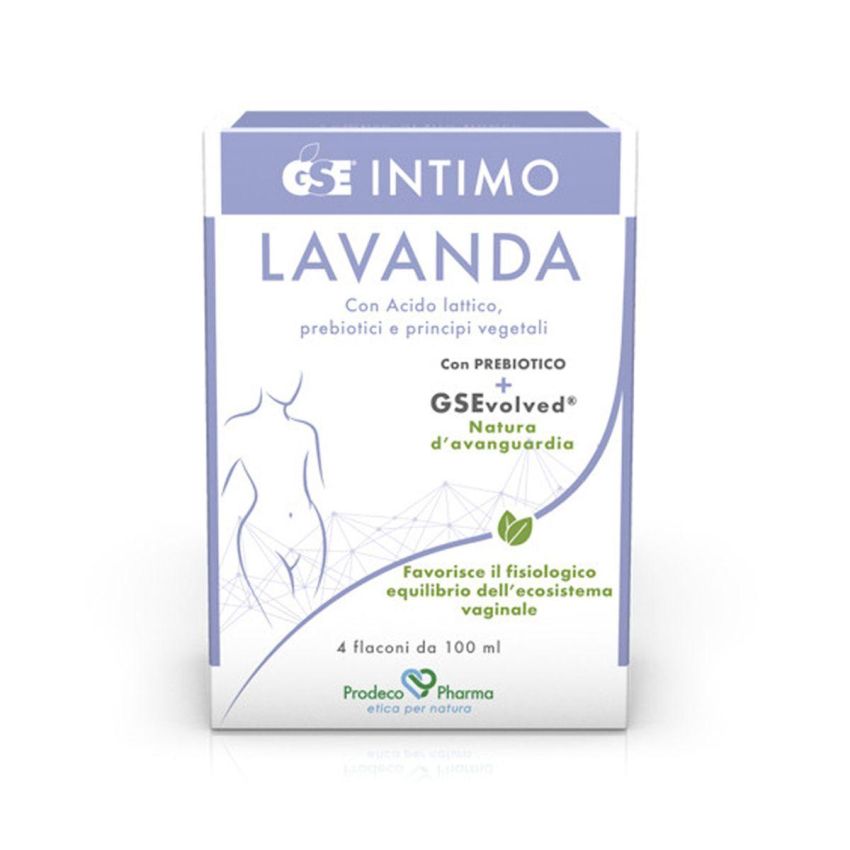 Lavanda GSE Intimo - Pacchetto di 4 Flaconi da 100ml