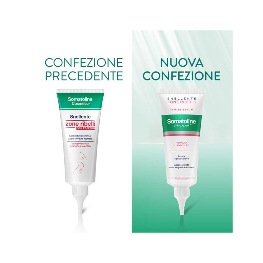 Somatoline Sculpt Serum 100ml - Siero Snellente per Zone Ribelli