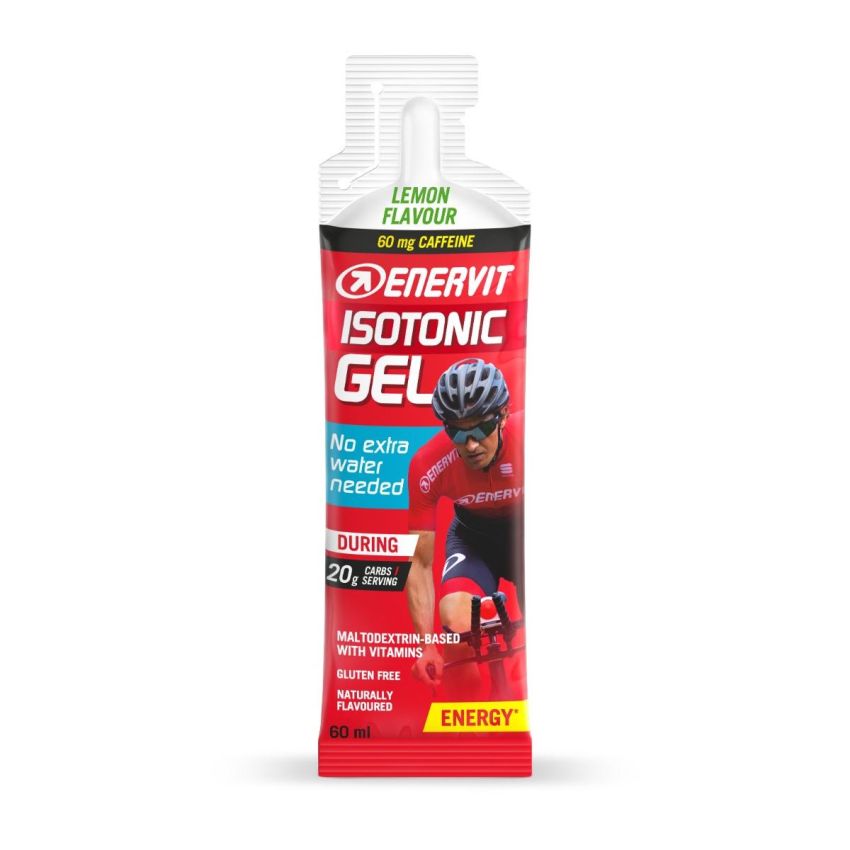 Enervit Isotonic Caffeinated Lemon Gel 60ml