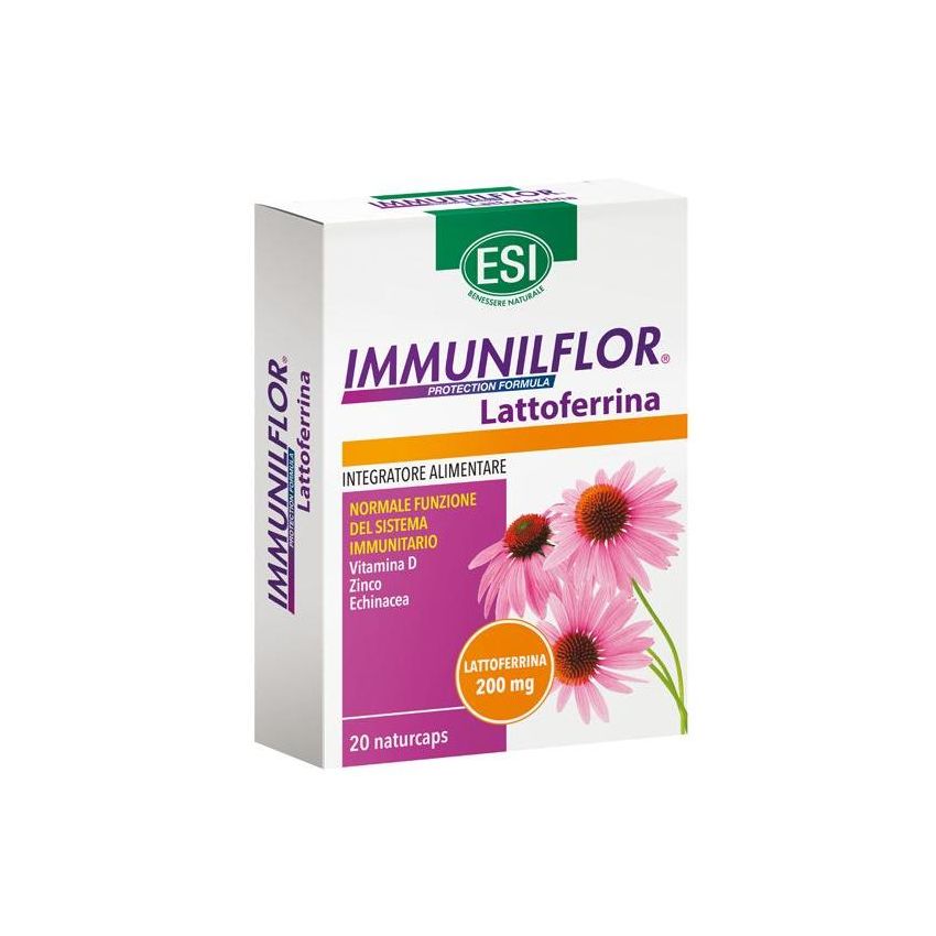 Esi Immunilflor Lattoferrina 20 Capsule Naturali