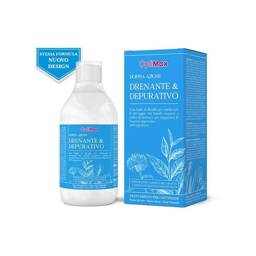 Optimax Drenante Depurativo Extra Strength 500ml