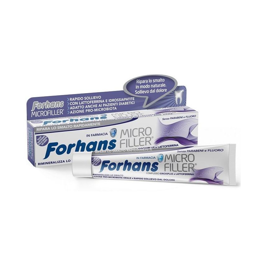 Forhans Smalto Protection Dentifricio con Microfiller, 75ml