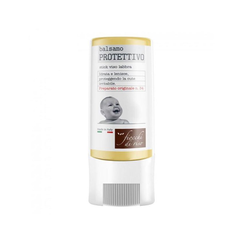 Balsamo Protettivo Fiocchi di Riso per Viso e Labbra - Stick da 9ml