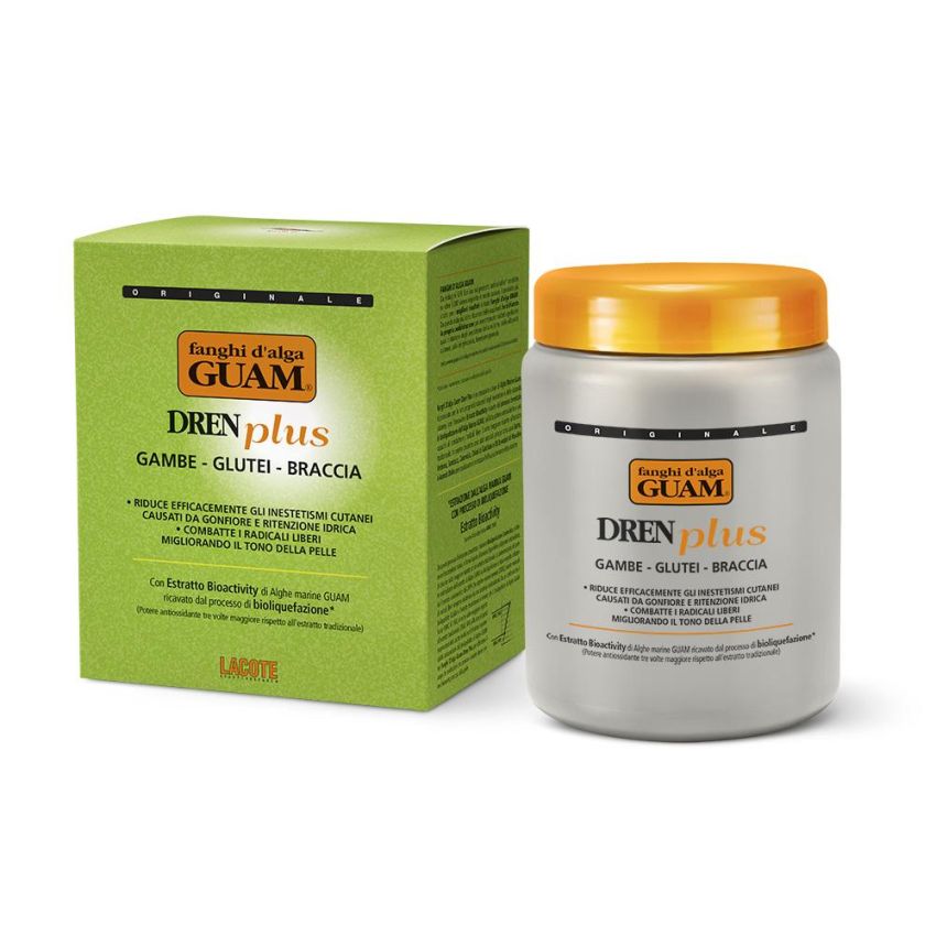 Guam Anti-Cellulite Dren Plus Alghe Fanghi, 1kg