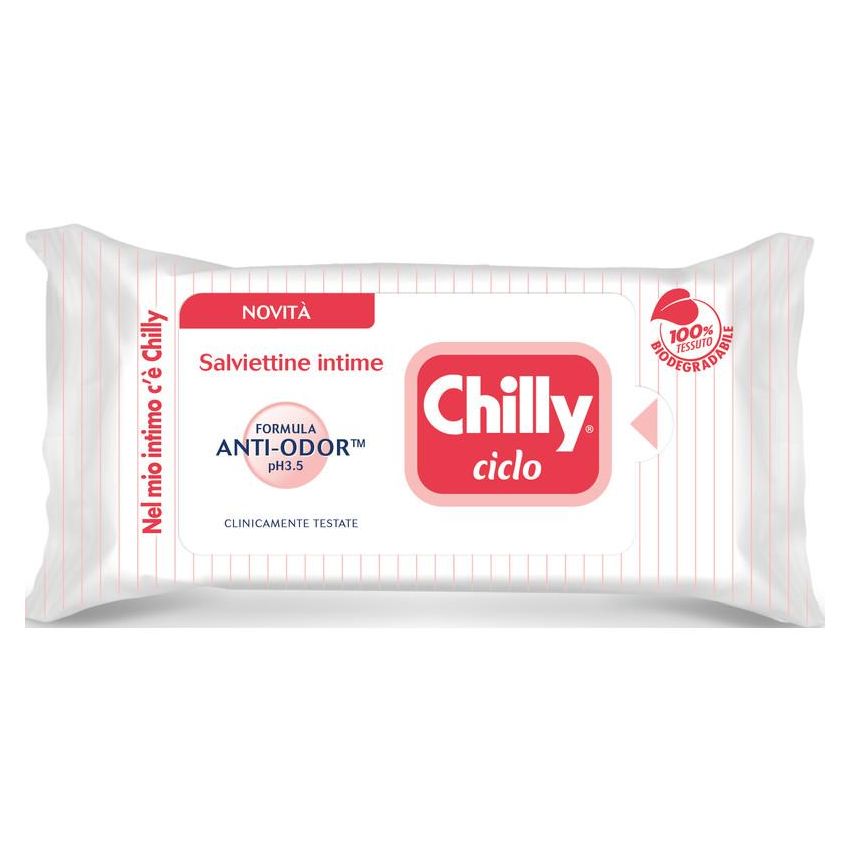 Chilly Salviette Intime per il Ciclo - Confezione da 12 Pezzi