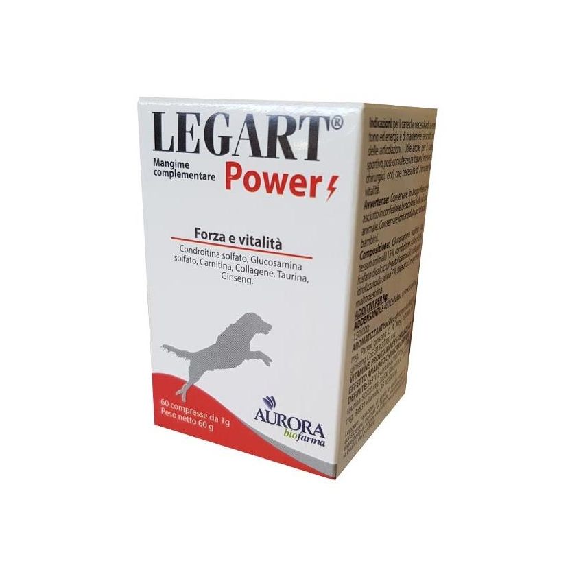 Legart Power Mangime Complementare per Cani - 60 Compresse