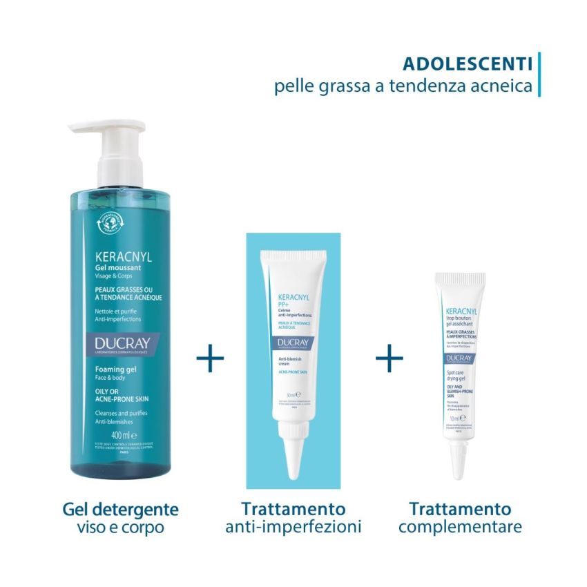 Keracnly PP+ Crema di Correzione per Imperfezioni della Pelle, 30ml