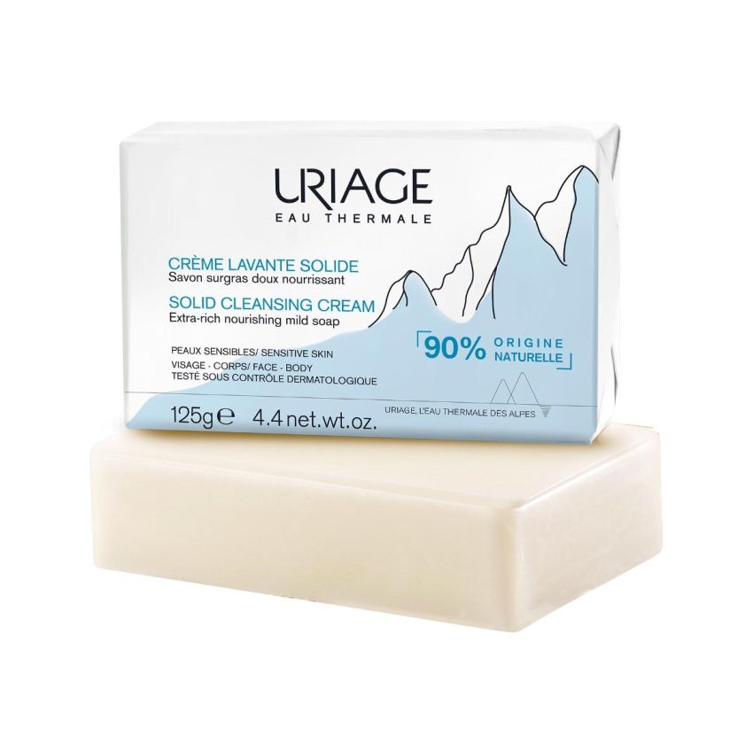 Uriage Crema Detergente Solida - Sapone Nutriente 125g