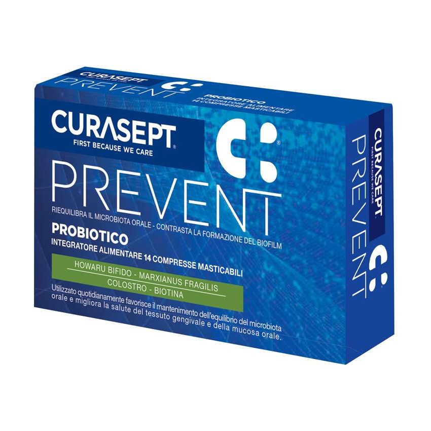 Curasept Probiotico Prevent - 14 Compresse Masticabili