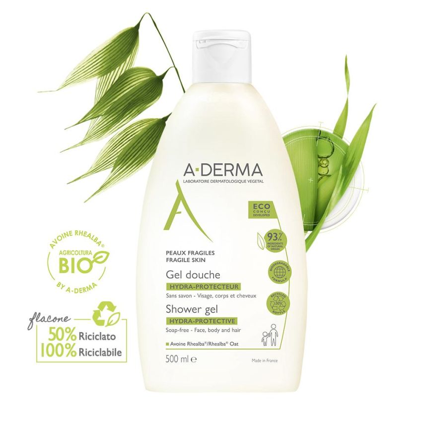 Gel Doccia Protettivo A-Derma Les Indispensables Hydra 500ml