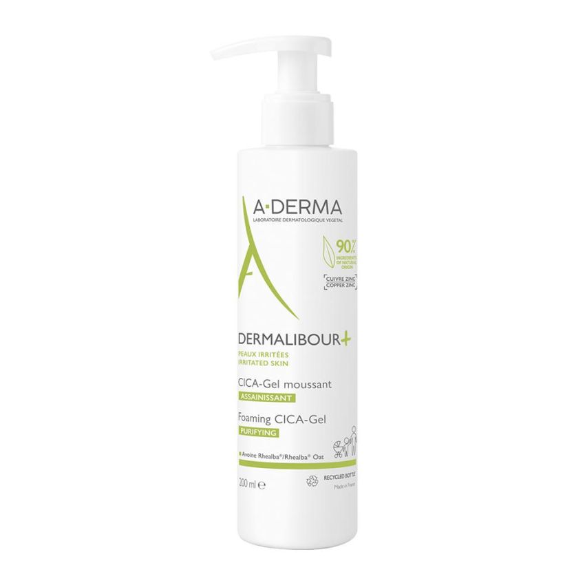 Aderma Dermalibour+Cica Gel 200ml - Detergente Purificante